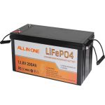 तातो बिक्री 12v 200ah डीप साइकल ब्याट्री प्याक Lifepo4 ब्याट्री Rv सौर्य समुद्री प्रणालीको लागि