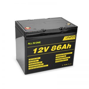 Lifepo4 12v 85ah रिचार्जेबल सौर लिथियम आयन ब्याट्री प्याक डीप साइकल