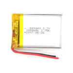 Lipo ब्याट्री 803040 3.7V 1000mAh 083040 pcm र तार सहित