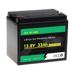 सबै एक 26650 lifepo4 12V 33ah लिथियम फलाम फास्फेट ब्याट्री प्याक मा